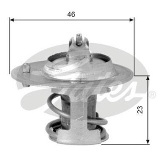 Термостат, Dodge Grand caravan 07-, Nitro 07-/Wrangler 07- Gates TH06691G1 (фото 1)