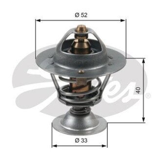 Термостат, охлаждающая жидкость Gates TH31588G1