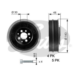 Gates TVD1015A (фото 1)