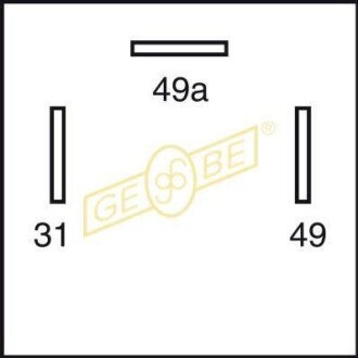 Автозапчасть GEBE 9 7064 1