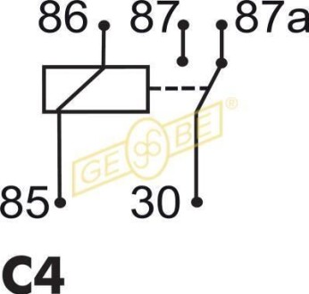 Автозапчасть GEBE 9 8119 1
