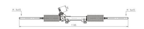 Кермовий механізм GENERAL RICAMBI CI4031