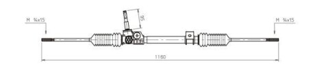 Кермовий механізм GENERAL RICAMBI RE4048 (фото 1)