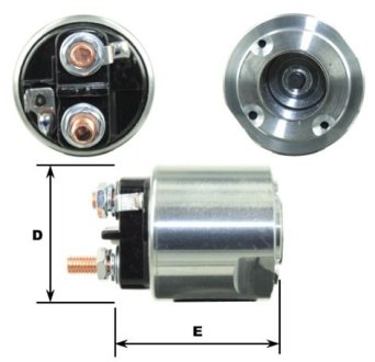 Втягуюче реле стартера GHIBAUDI MARIO E9061