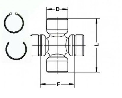 Привод LOBRO GKN (Lobro) U109