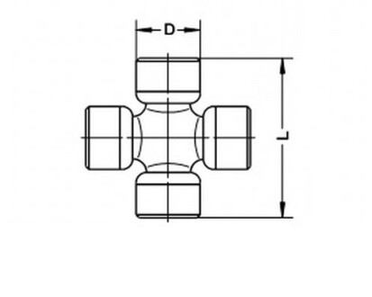 Крестовина GKN (Lobro) U170