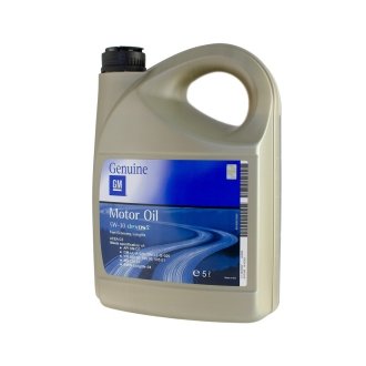 Мастило моторне Motor Oil 5W-30 Dexos2 5 л GENERAL MOTORS GM 1942003