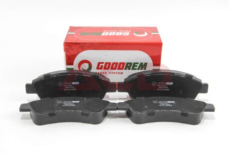 Гальмівні колодки Boxer/Ducato/Jumper (06-21) GOODREM RM1025