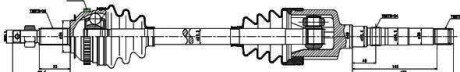 Приводной вал GSP 209039