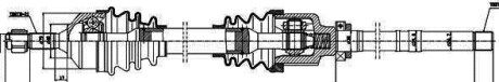 Приводной вал GSP 245103