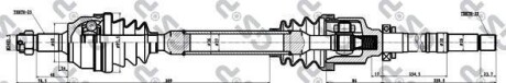 Приводной вал GSP 245137