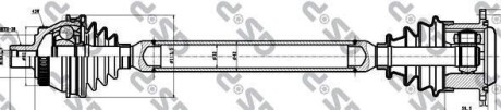 Приводной вал GSP 299113