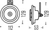 Звуковой сигнал HELLA 3BA002768082 (фото 2)