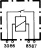 Реле, робочий ток HELLA 4RA965400001 (фото 2)