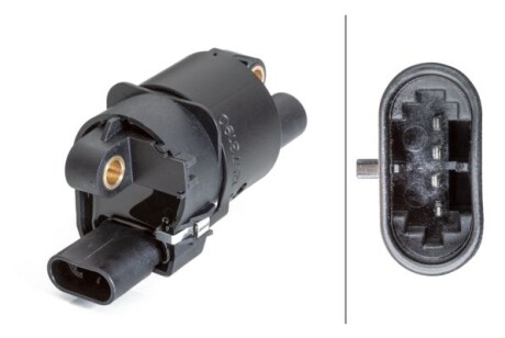 Котушка запалювання CHEVROLET CAMARO, SAAB 9-7X 5.3/6.2 06.04- HELLA 5DA230035761