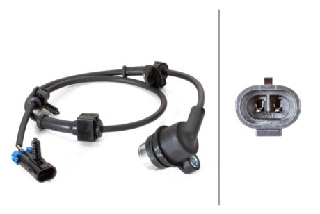 CADILLAC Датчик ABS задн. ESCALADE 5.3, 6.0 00-, CHEVROLET HELLA 6PU 230 040-311