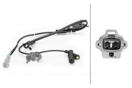 Датчик, кількість обертів колеса HELLA 6PU230040801