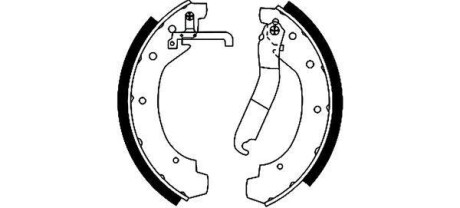 Комплект тормозных колодок HELLA 8DB 355 000-711