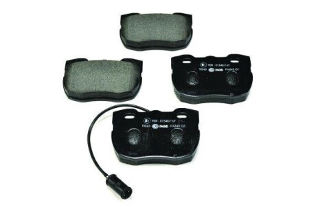 Комплект гальмівних колодок, дискове гальмо HELLA 8DB 355 005-841