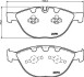 Комплект тормозных колодок, дисковый механизм HELLA 8DB355006551 (фото 2)