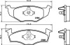 Комплект тормозных колодок, дисковый механизм HELLA 8DB355007891 (фото 2)