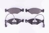 Комплект тормозных колодок, дисковый механизм HELLA 8DB 355 008-391 (фото 1)