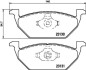 Комплект тормозных колодок, дисковый механизм HELLA 8DB355008-591 (фото 2)