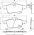 Комплект тормозных колодок, дисковый механизм HELLA 8DB355009-221 (фото 2)