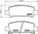 Комплект тормозных колодок, дисковый механизм HELLA 8DB355009401 (фото 2)