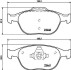 Комплект тормозных колодок, дисковый механизм HELLA 8DB355009561 (фото 2)