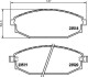 Комплект тормозных колодок, дисковый механизм HELLA 8DB355009961 (фото 2)