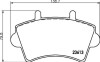 Комплект тормозных колодок, дисковый механизм HELLA 8DB 355 010-021 (фото 2)