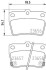 Комплект тормозных колодок, дисковый механизм HELLA 8DB355010521 (фото 2)