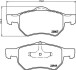 Комплект тормозных колодок, дисковый механизм HELLA 8DB355010641 (фото 2)