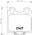 Комплект тормозных колодок, дисковый механизм HELLA 8DB355011591 (фото 2)