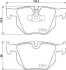 Комплект тормозных колодок, дисковый механизм HELLA 8DB355011801 (фото 2)