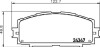 Комплект тормозных колодок, дисковый механизм HELLA 8DB355012361 (фото 2)