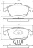 Комплект тормозных колодок, дисковый механизм HELLA 8DB355014591 (фото 2)