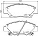 Комплект тормозных колодок, дисковый механизм HELLA 8DB355015001 (фото 2)