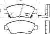 Комплект тормозных колодок, дисковый механизм HELLA 8DB355016-521 (фото 2)