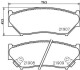 Комплект тормозных колодок, дисковый механизм HELLA 8DB 355 016-911 (фото 2)