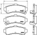 Комплект тормозных колодок, дисковый механизм HELLA 8DB 355 017-191 (фото 2)