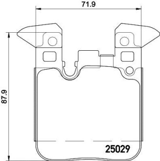 Комплект тормозных колодок, дисковый механизм HELLA 8DB355021341