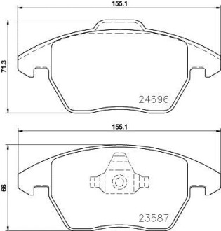 Автозапчасть HELLA 8DB 355 023-151