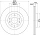 Диск гальмівний 55034PRO HELLA 8DD355118-201 (фото 1)