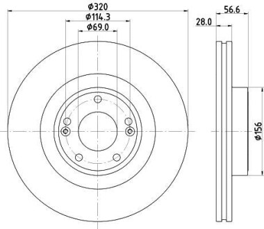 Автозапчасть HELLA 8DD 355 122-461