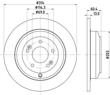 Автозапчасть HELLA 8DD355122471