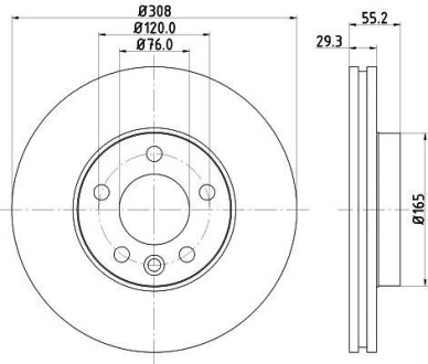 Автозапчасть HELLA 8DD 355 128-021