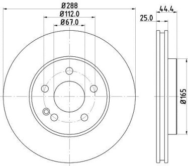 Автозапчасть HELLA 8DD 355 128-281