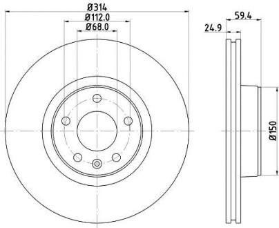 Автозапчасть HELLA 8DD 355 128-291